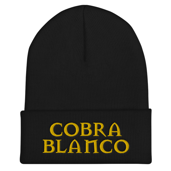 Cobra Blanco Cuffed Beanie