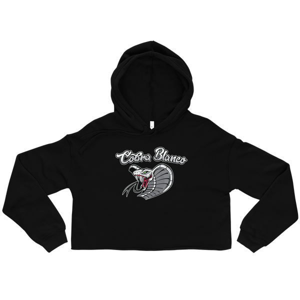 Cobra Blanco Crop Hoodie