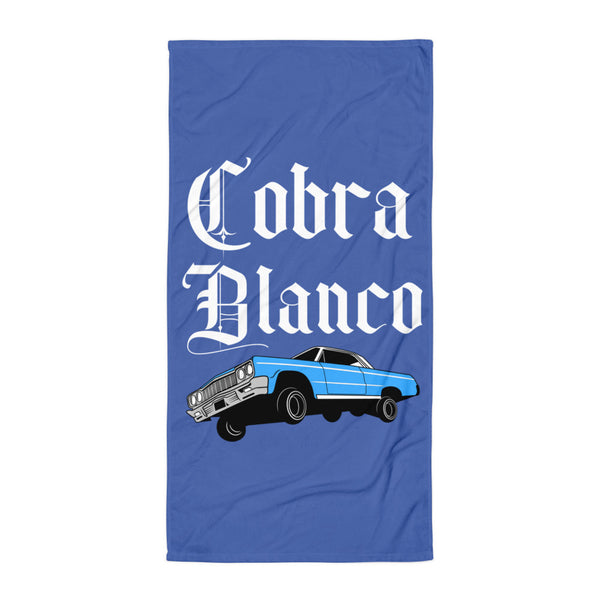 Blue Lowrider Towel