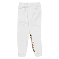 Burner white fleece sweatpants